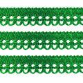 verde esmeralda 7030 elastico passamanaria